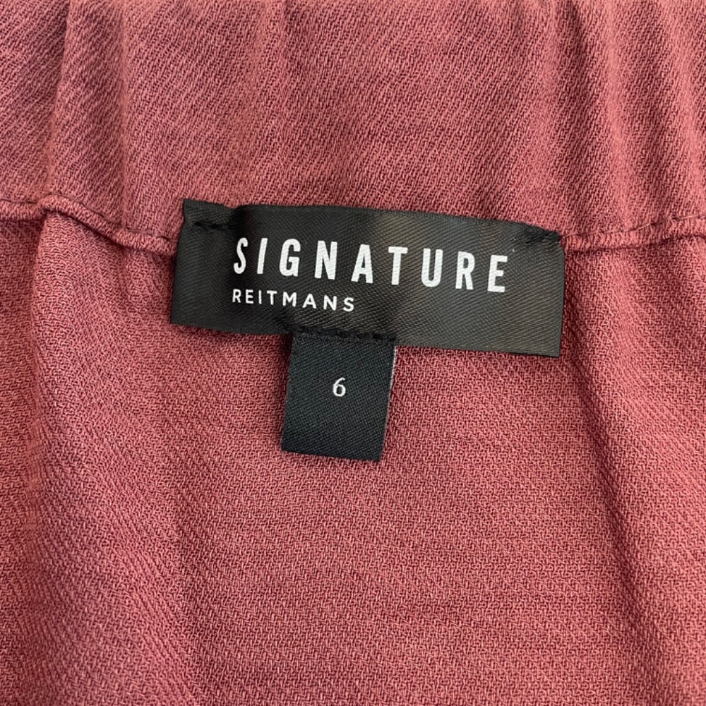 Reitmans High Low Skirt Lightweight Rose Women’s Size 6 New with tag - Picture 3 of 11